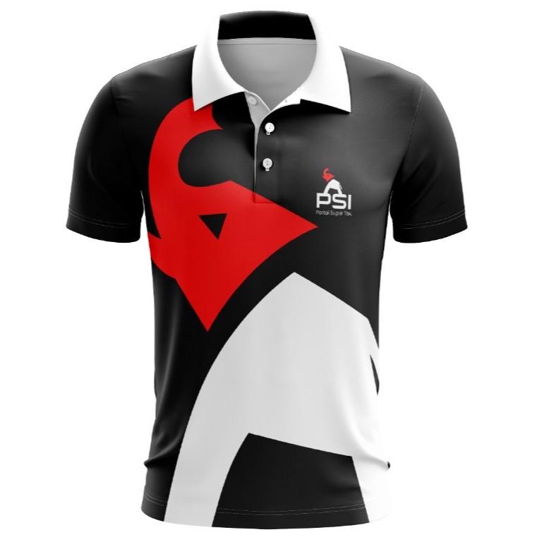 PSI // Kaos Polo Partai PSI Partai Super Tbk Logo baru 2025