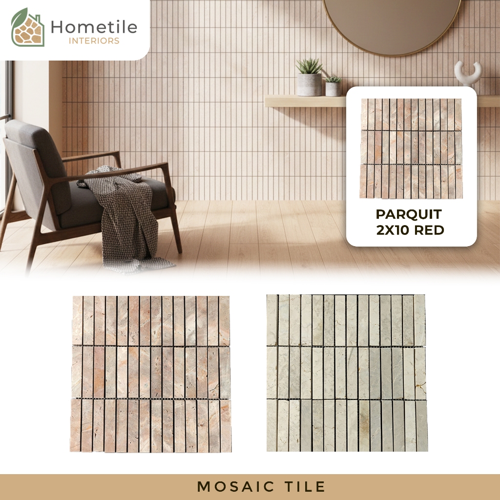 Keramik lantai dinding Backplash Kamar Mandi Dapur Wall Decorration Mozaik Mosaic Batu Alam Tile Sto