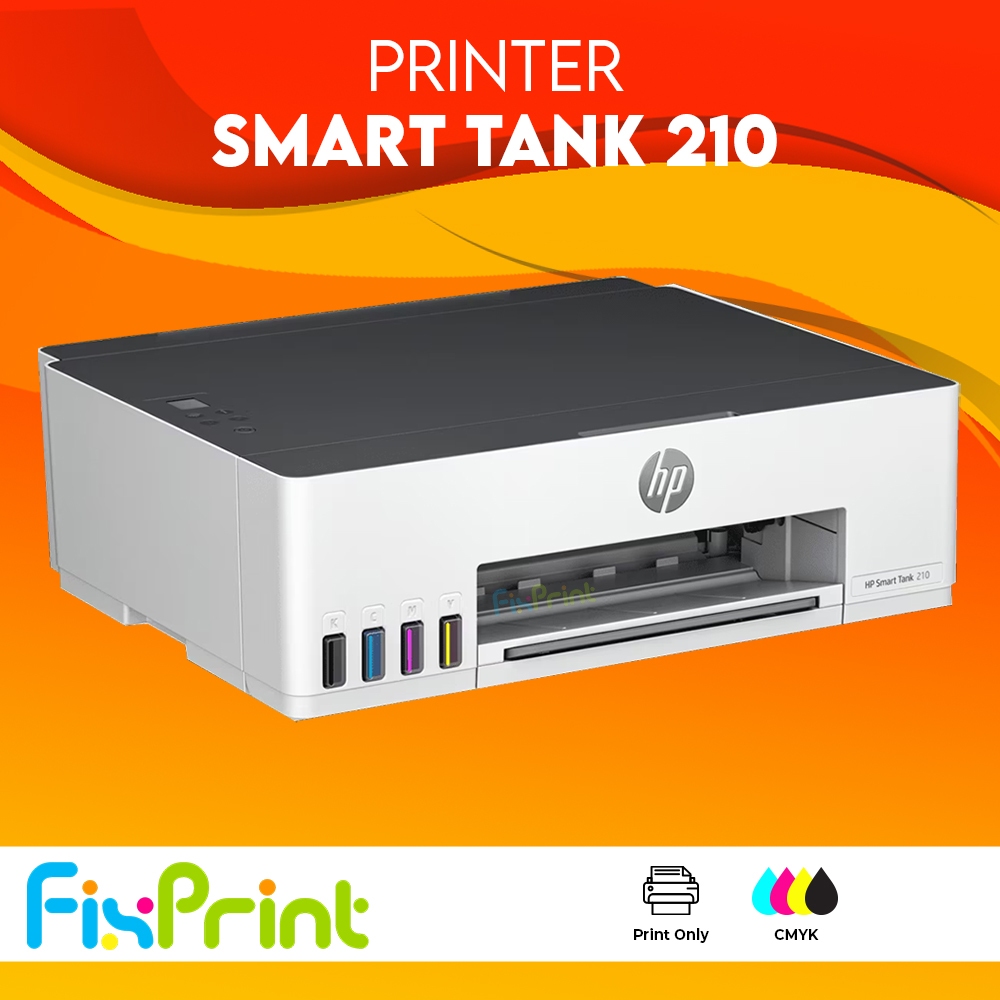 Printer H 210 Smart Tank Only WiFi Bluethooth Colour Ink Jet A4 Printer New Garansi Single Function 