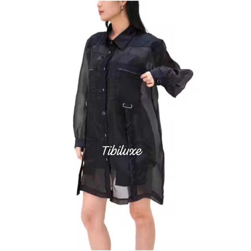 MITCHY Outer Organza / BLAZER jaket organza / Korean style
