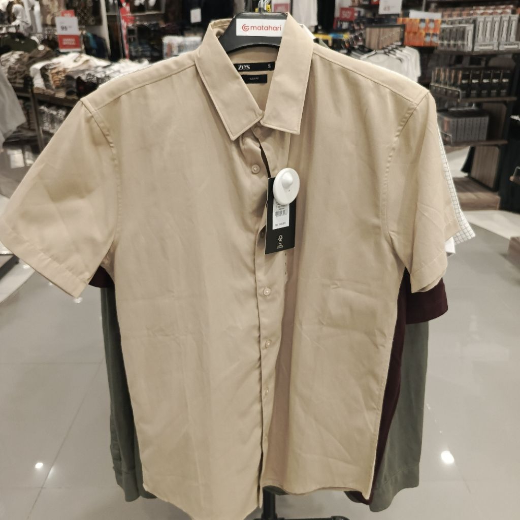 Zes kemeja formal Pria Dewasa Size S - XL