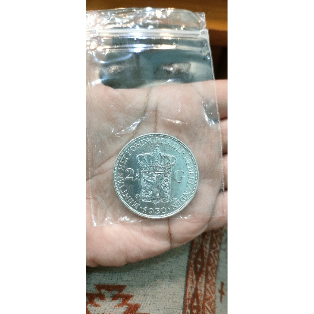 KOIN PERAK NETHERLAND ASLI 25 GRAM