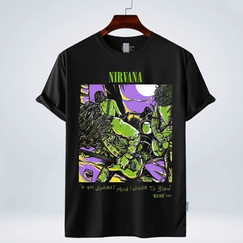 Tshirt Nirvana - Bleach | Kaosoke