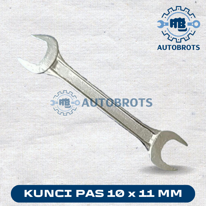 INDIA Kunci Pas 10 x 11 mm / Open End Wrench / Kunci Pas 10x11 Murah