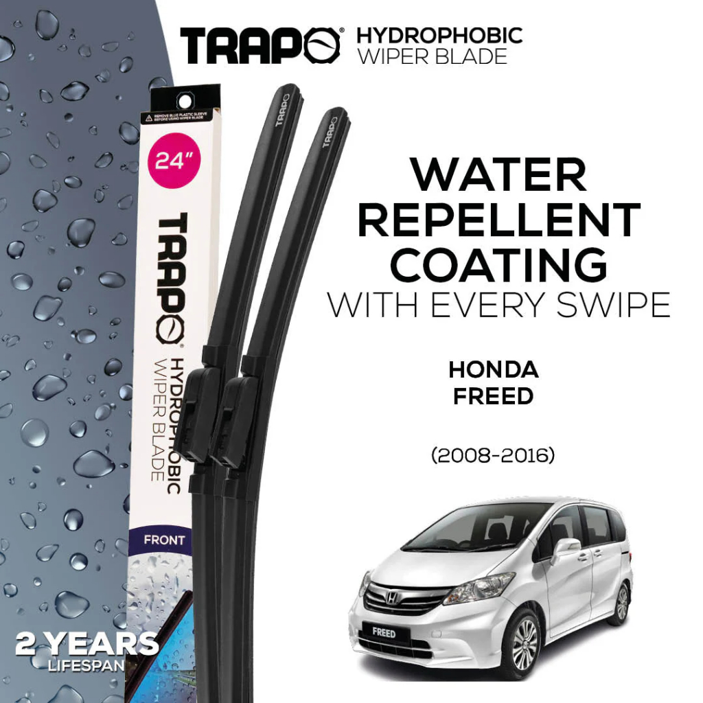 Trapo Hydrophobic Wiper Blade Honda Freed (2008-2016) Wiper Honda Freed