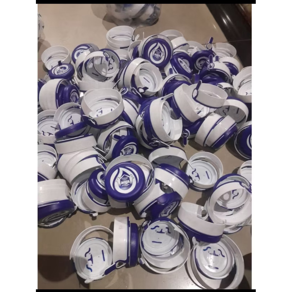 tutup galon aqua asli bekas