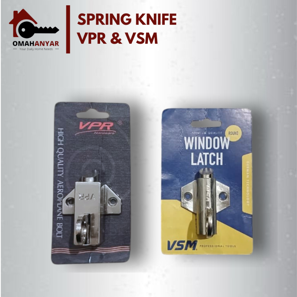 Spring Knife Grendel Kodok Pintu Jendela VPR - VSM