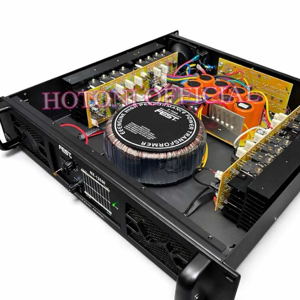 Power Amplifier Fest NX 12000 Original Amplifier FEST NX-12000 Class H Nx12000 Bagus ( Bisa COD )