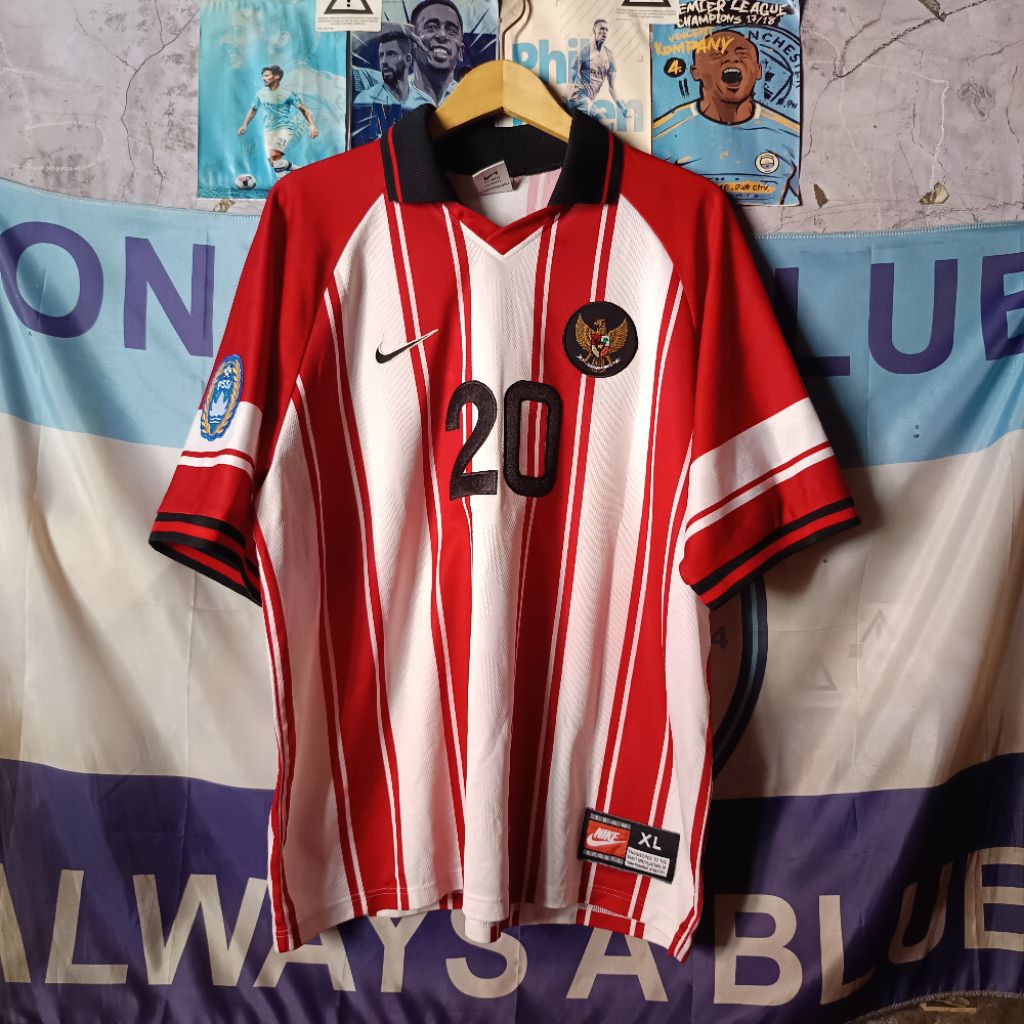 Jersey Timnas Indonesia 2002/03 Original
