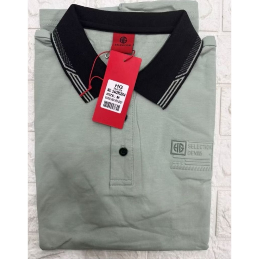 Kaos Kerah Hg Selection Bahan Tebal Kaos Baju Kaos Kerah Bahan Tebal pria
