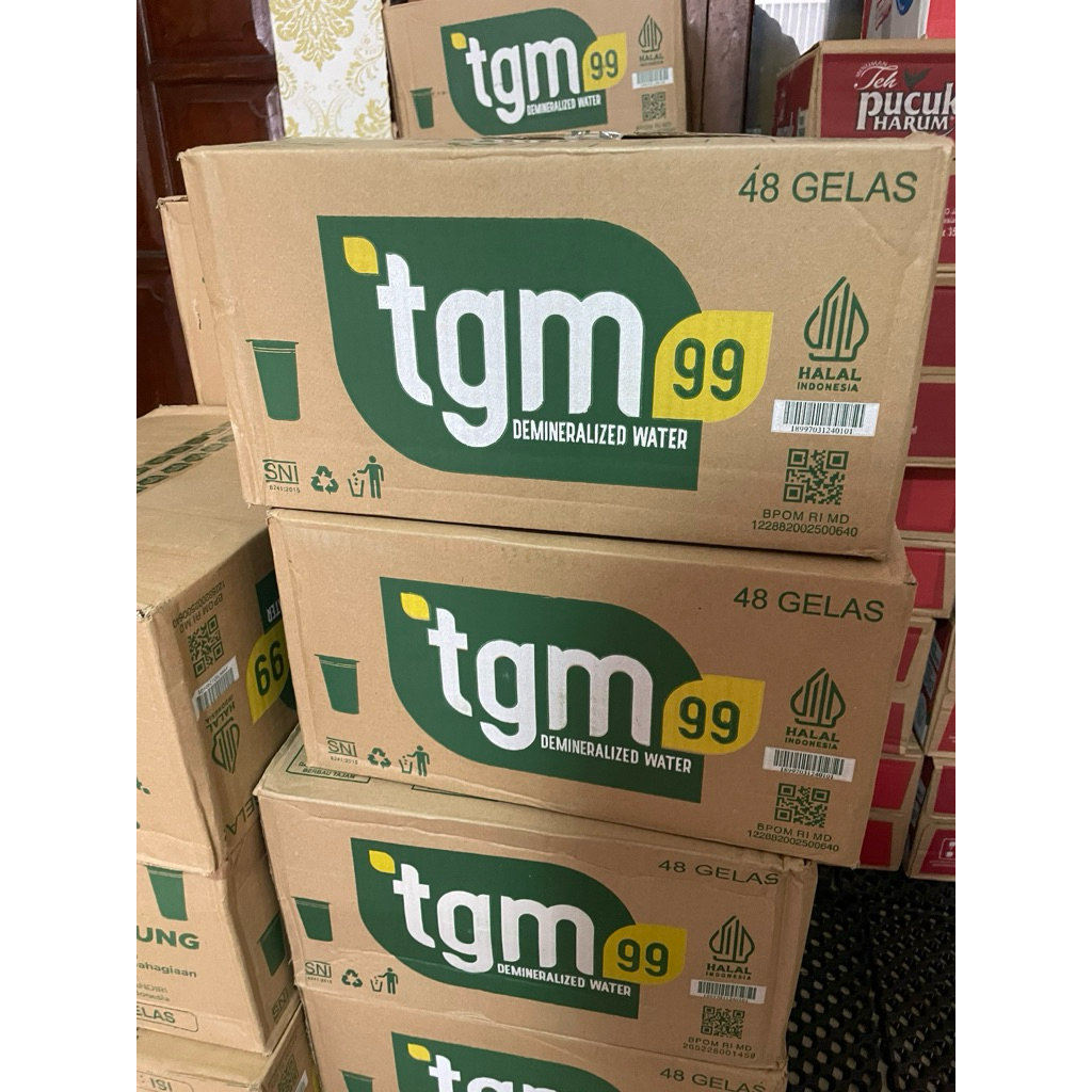Air Mineral TGM 99 200ml Cup 1 Dus isi 48 Cup