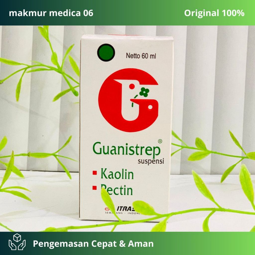 Guanistrep sirup // Obat diare
