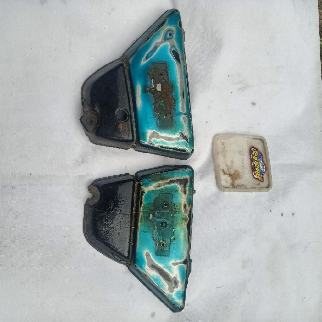 cover tempong kempol tutup box aki kanan kiri Yamaha l2sn l2super l2 super sn