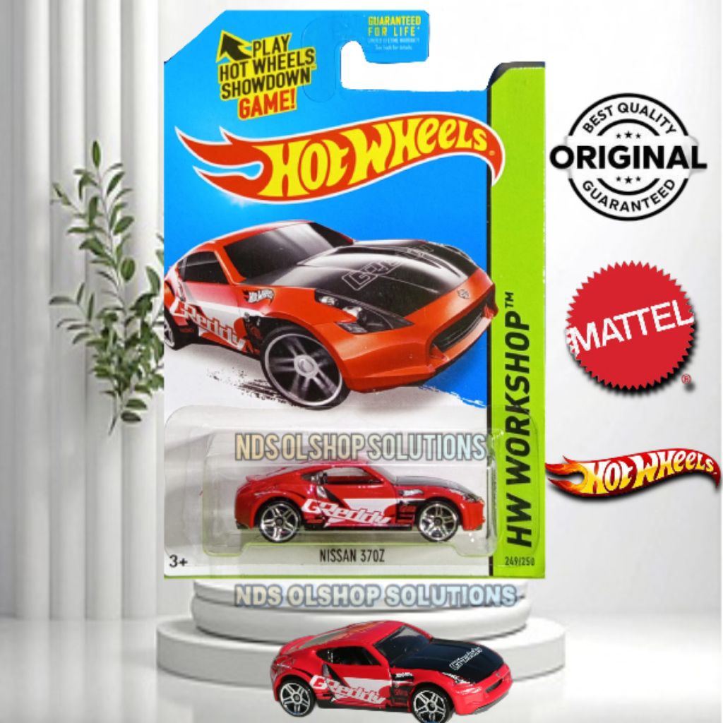 HOT WHEELS NISSAN 370Z GREDDY