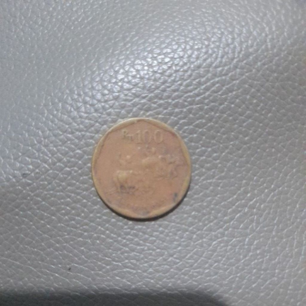 uang koin kuno Rp.100 / 100 Rupiah tahun 1998