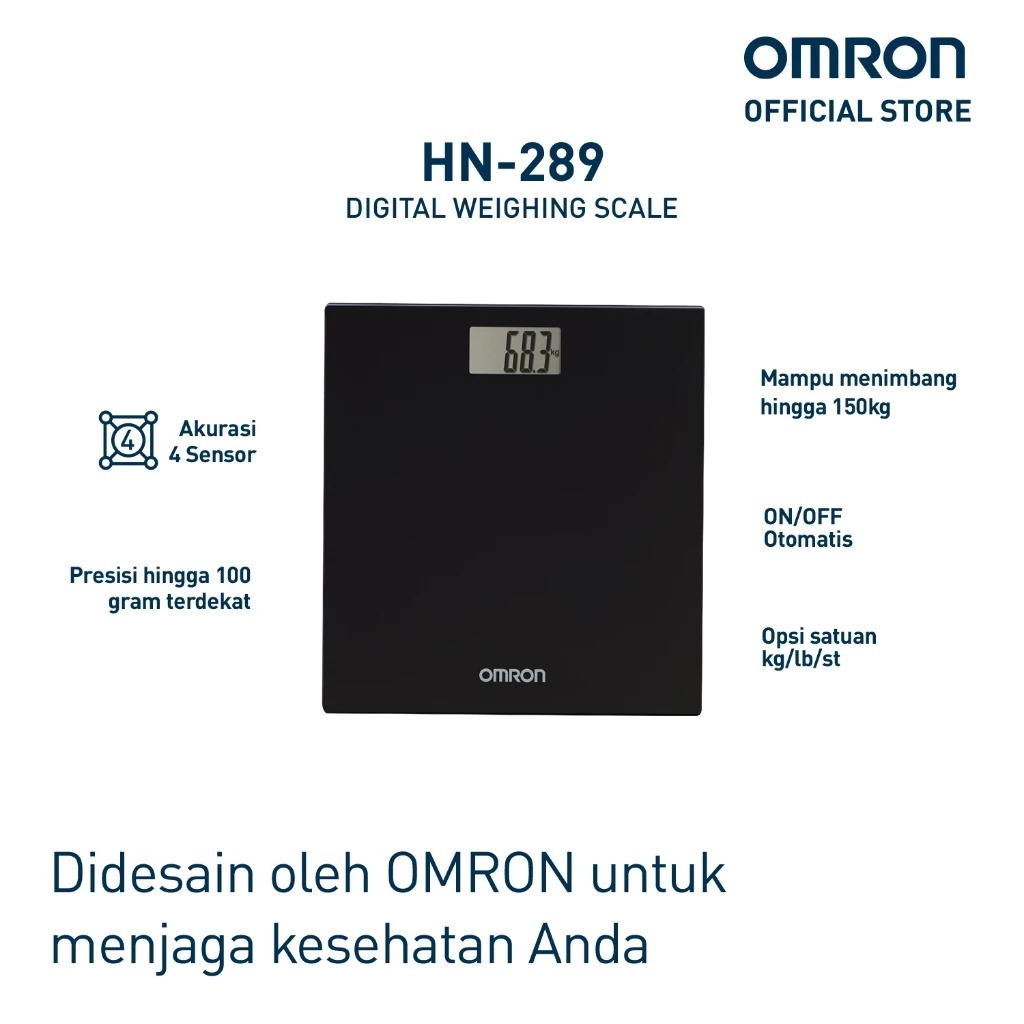 Timbangan Badan Digital HN 289 Omron / Timbangan Badan Digital - OMRON