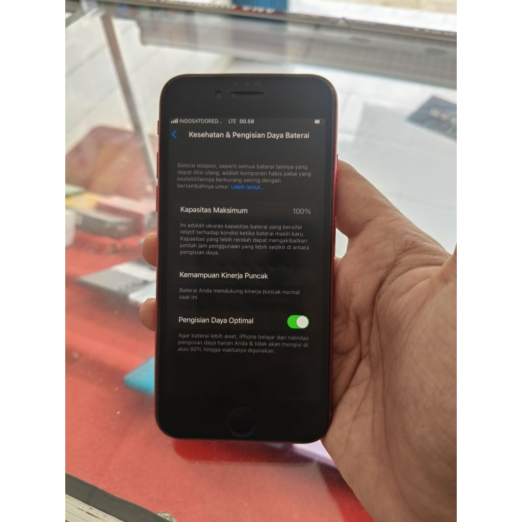 SECOND IPHONE 8 64GB RED.