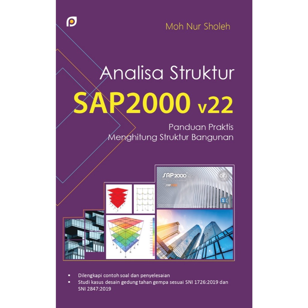 Buku Teknik Sipil Revisi 2023 SAP2000 v22 SNI Gempa Beton
