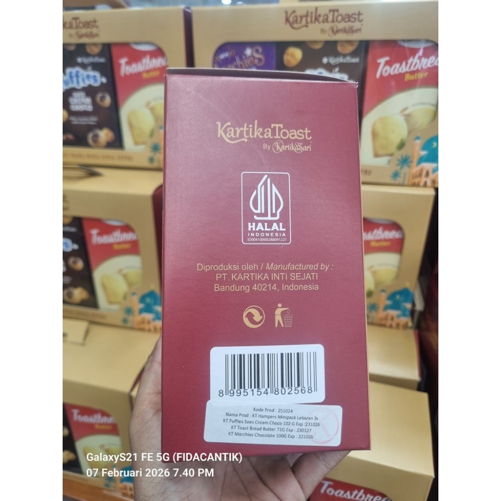 paket Hampers Kartika Toast