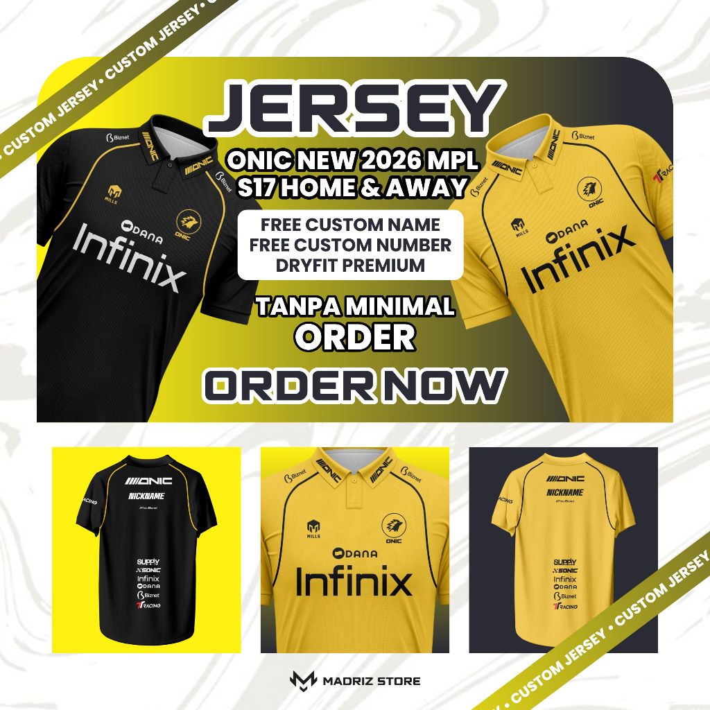 JERSEY ONIC NEW 2026 MPL S17 HOME & AWAY