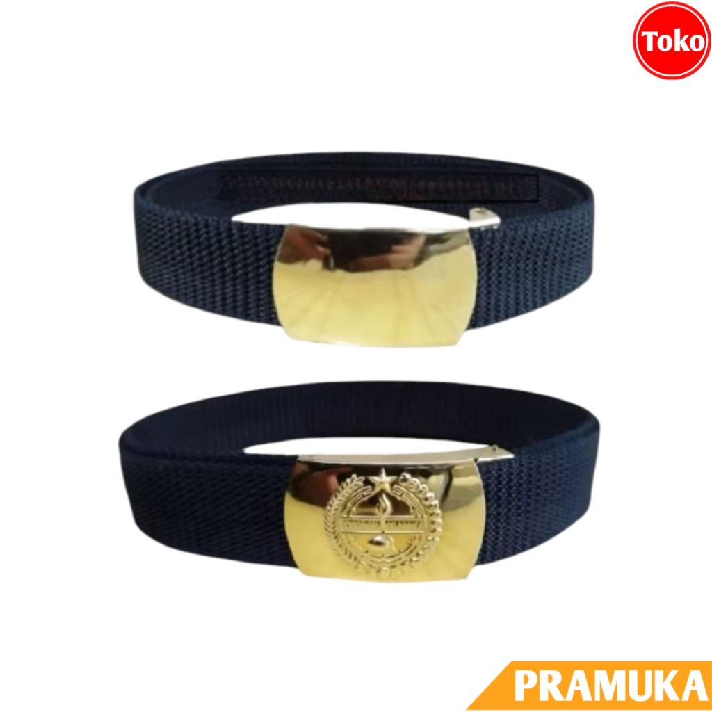 Sabuk Kuningan Pramuka / Sabuk Kuningan PDH Polos / Ikat Pinggang Kuningan Polos - Tunas Kelapa