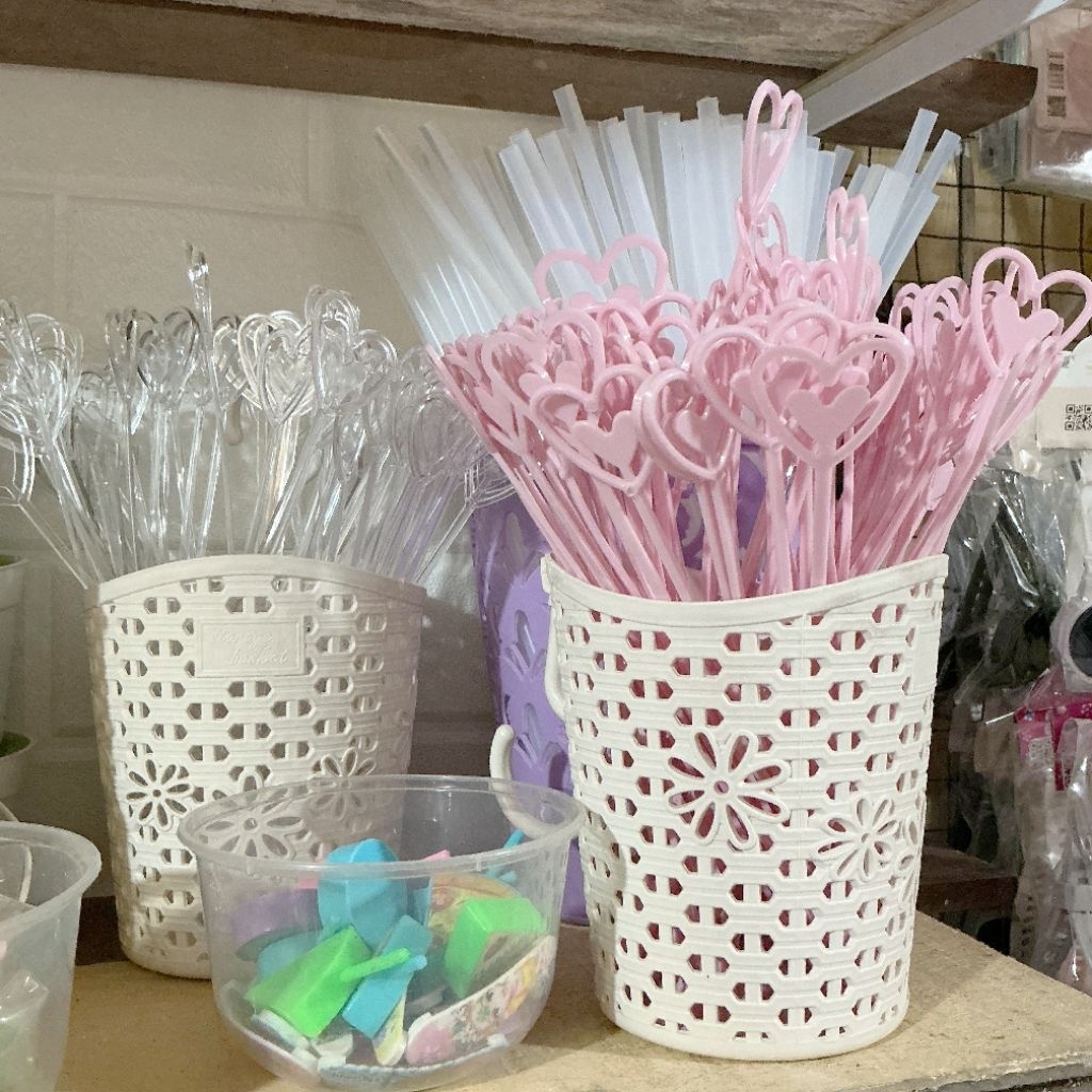 Stick Kartu Plastik Love | Stik Kartu Ucapan Buket