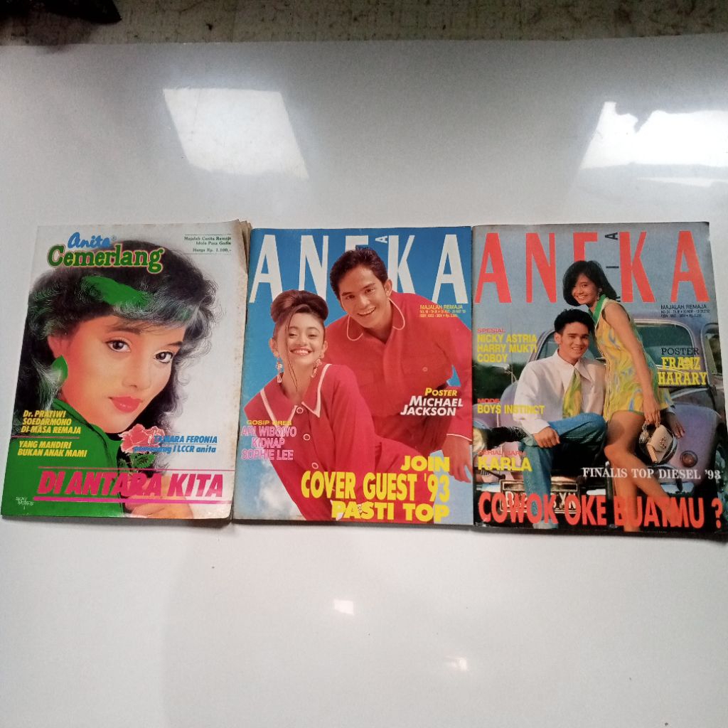 Majalah Anita cemerlang majalah aneka tahun 1992 1993 FREE POSTER Majalah jadul majalah lawas majala