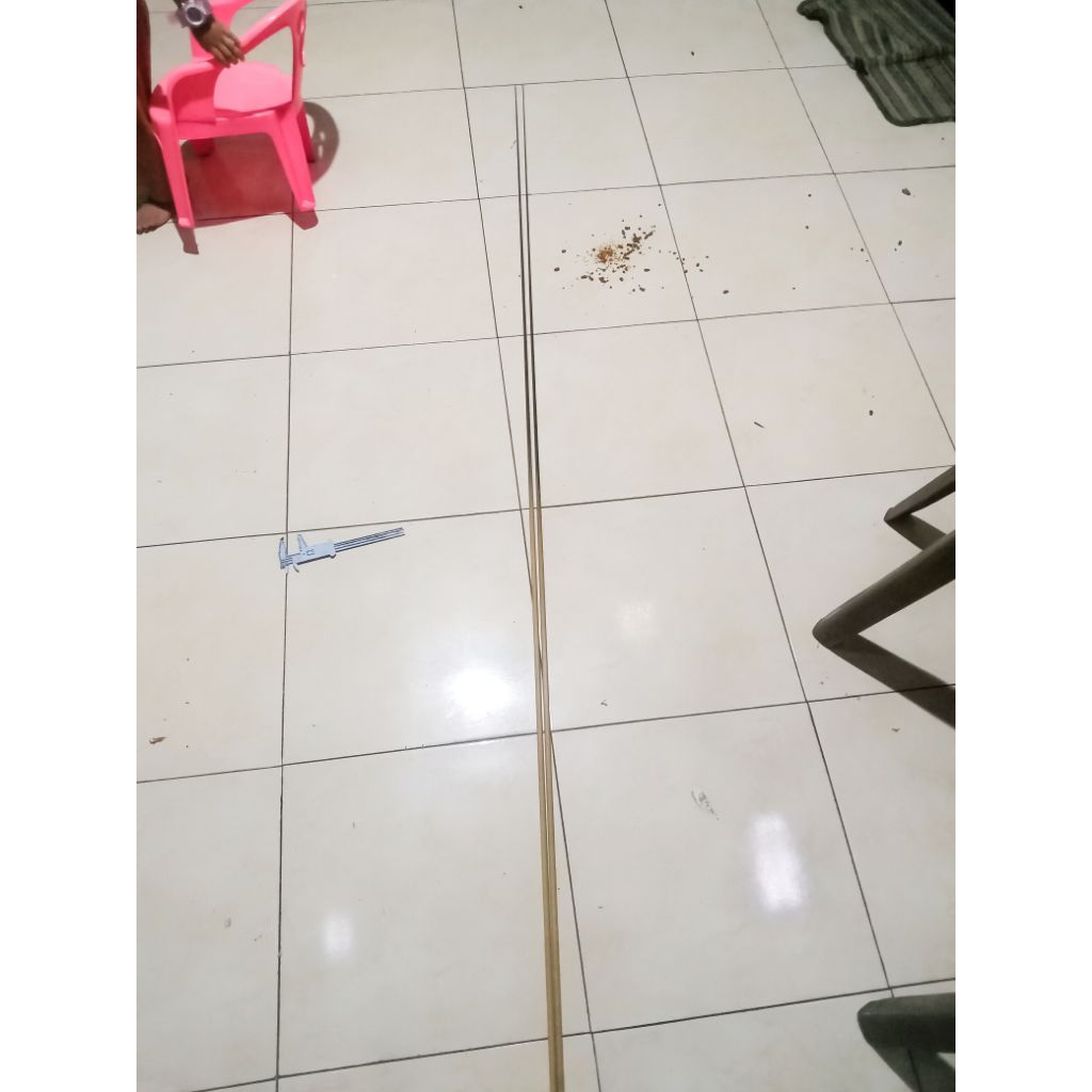 sutet bubut siap pake 8,7mm 210cm berkualitas