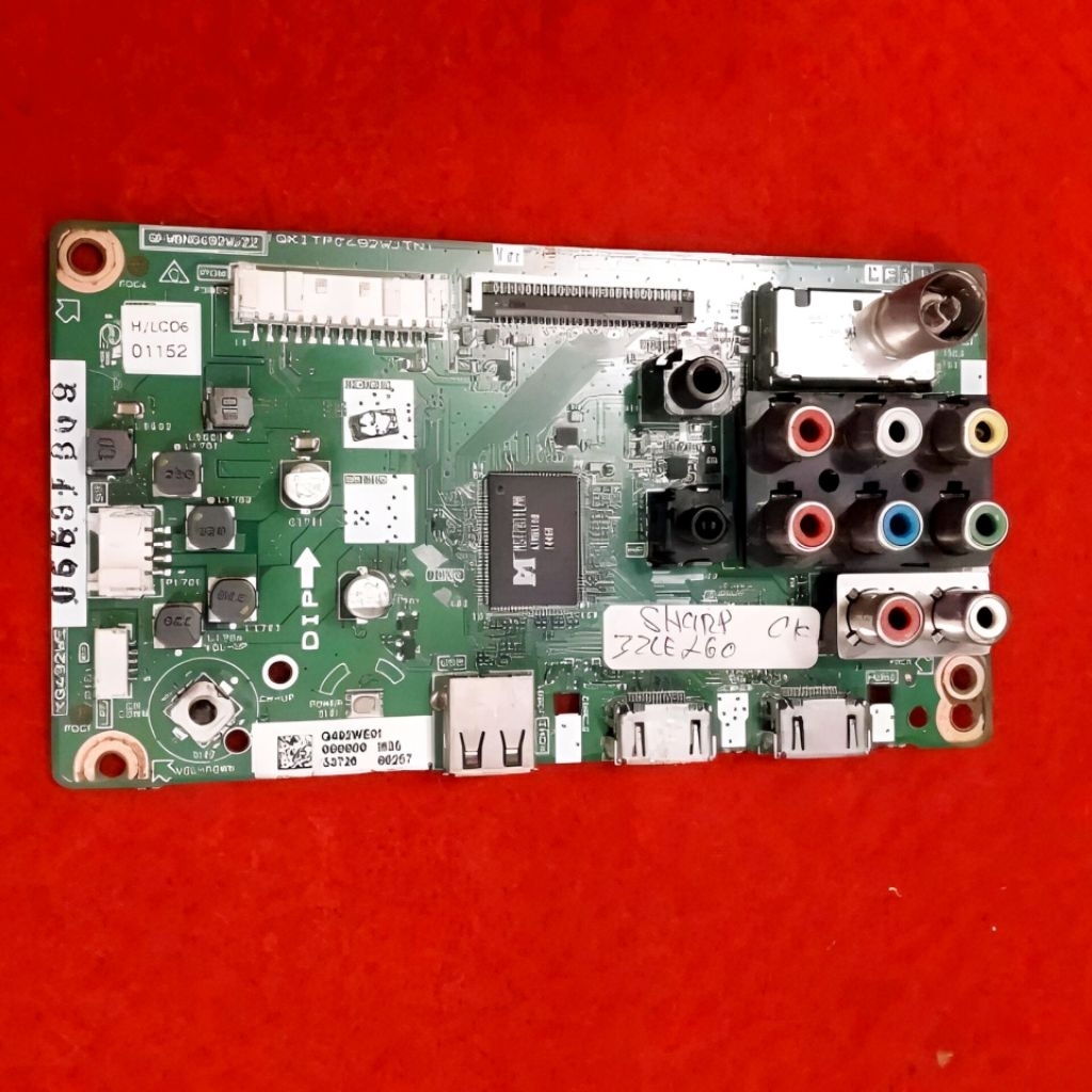 MAINBOARD MOTHERBAORD TV SHARP LC-32LE260I 32LE260I 32LE260