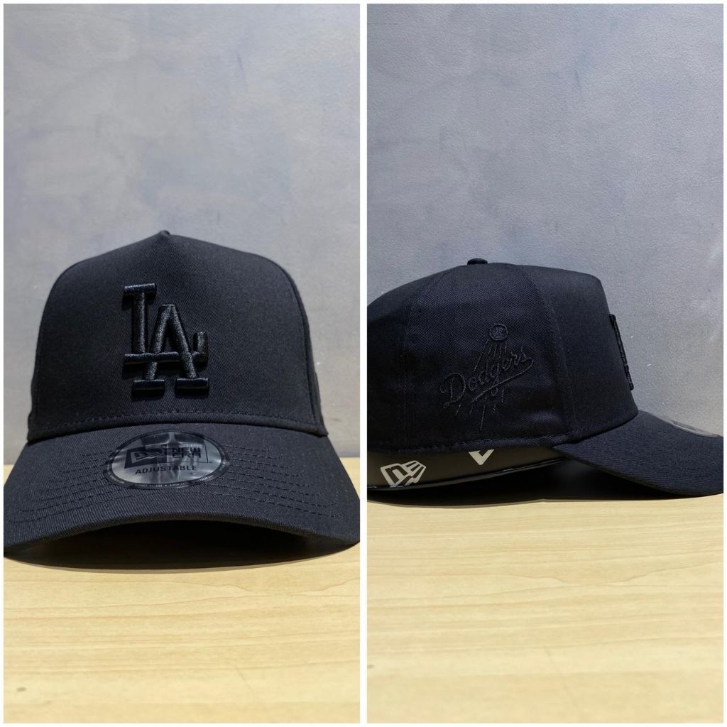 Topi Original New Era LA Dodgers 9Forty - Hitam