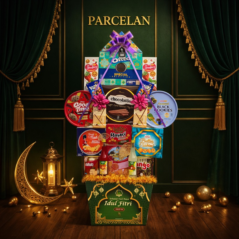 GHANIA || Parcelan Parcel Lebaran premium hampers Idul fitri parcel murah mojokerto jombang surabaya