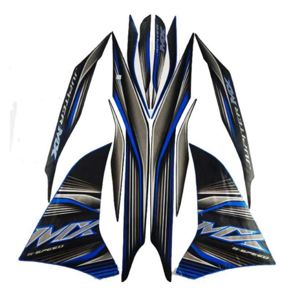 Striping stiker body motor Yamaha Mx New 135 2012 stiker list bodi motor mx new 135 tahun 2012