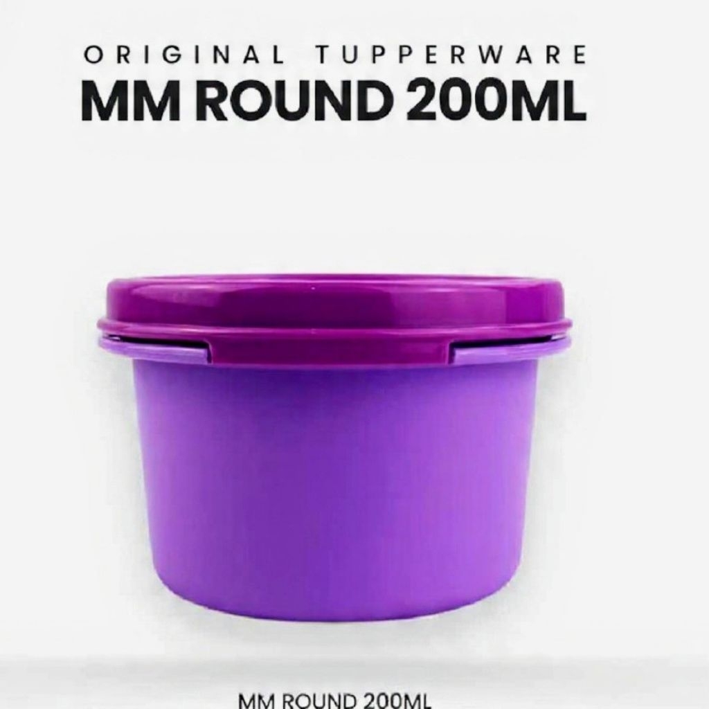Mm round Tupperware 200ml