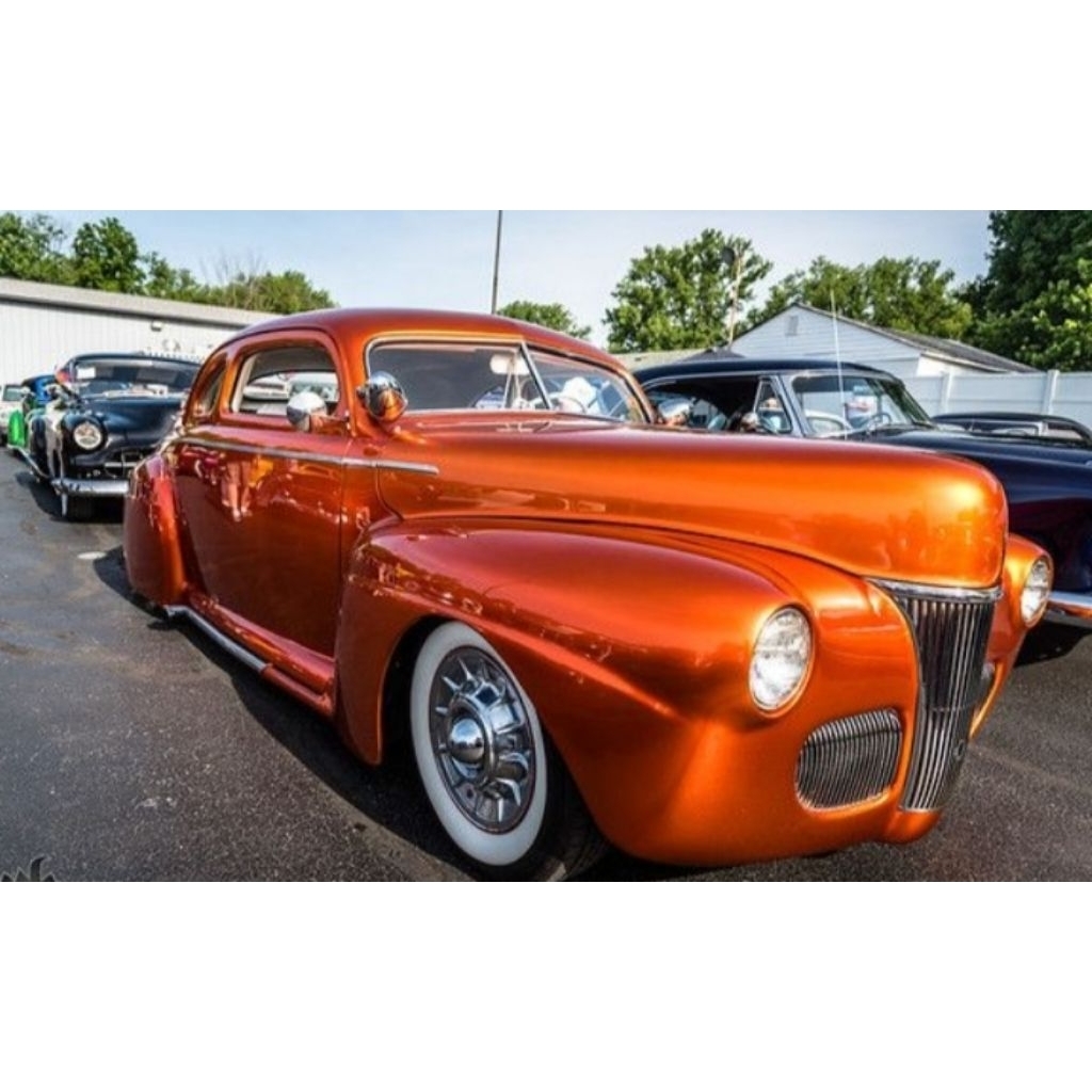 cat motor warna candy orange ( cat pu ) •cat otomotif • cat motor • cat velk•