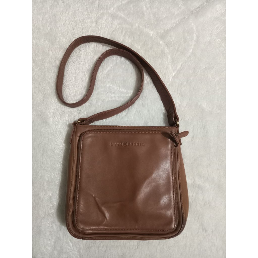 tas fo55il sling pria/wanita preloved