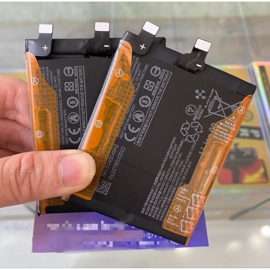 Baterai Batre Battery HP XIAOM Black Shark 4 / 4S / 4 PRO Model Batrei BS08FA BS-08FA