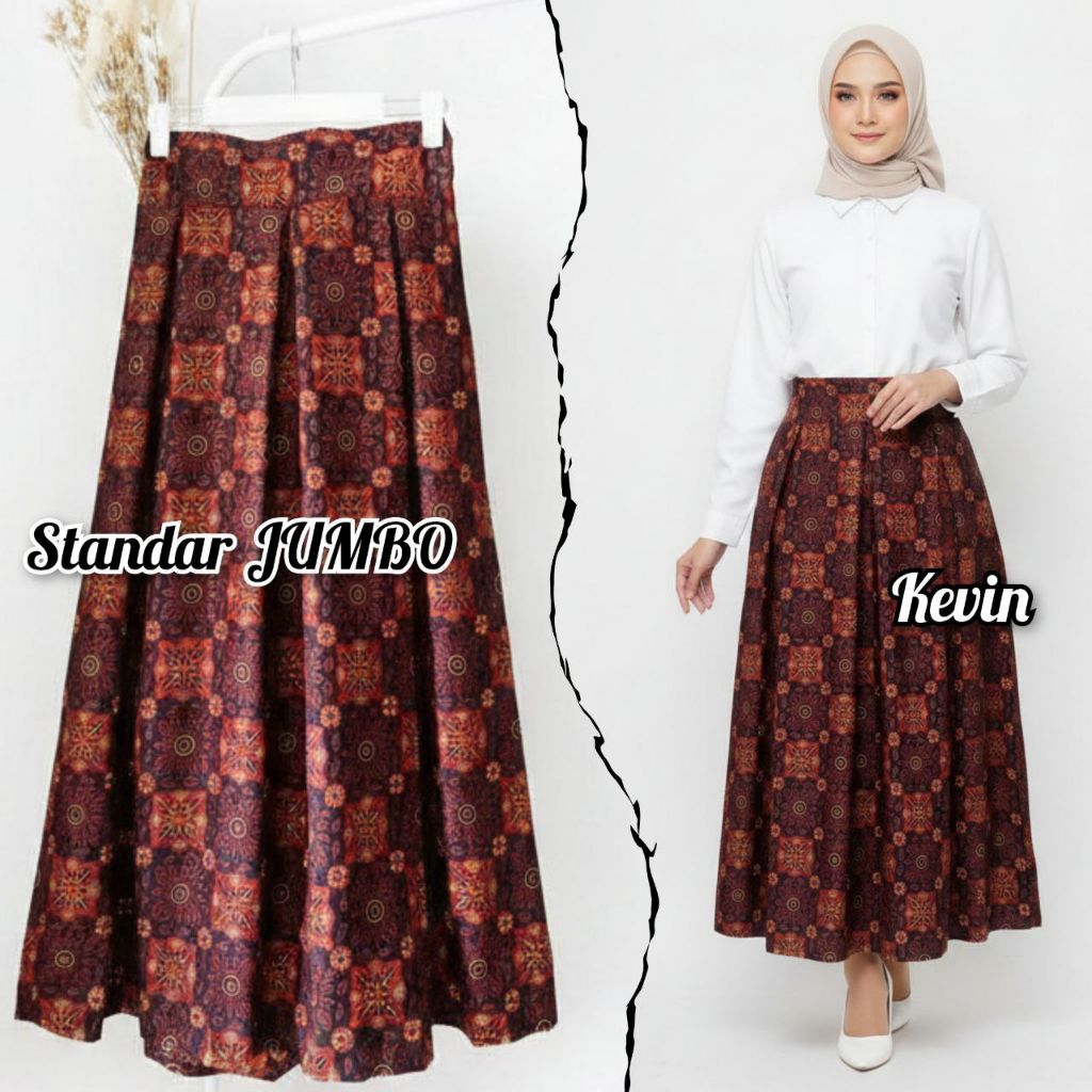 DAPEL SOGAN | ROK BATIK PAYUNG ROK BATIK WANITA DEWASA ROK BATIK KERJA  BAWAHAN WANITA JUMBO