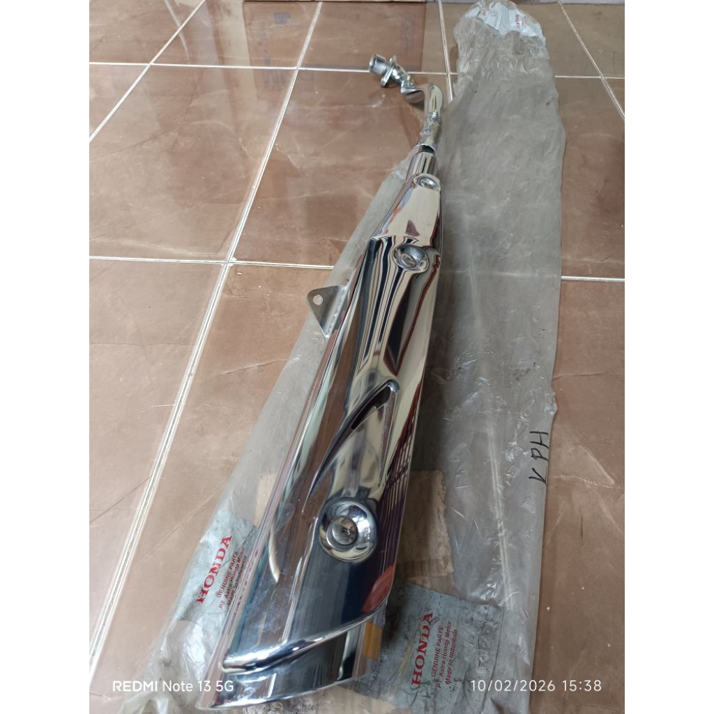 Muffler Assy knalpot honda karisma125 original ahm
