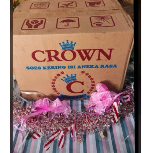 (1Dos isi 2kg) Soes Coklat Crown