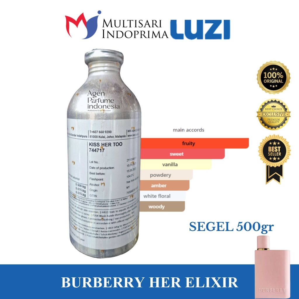 BURBERRY HER ELIXIR By LUZI Segel 500gr