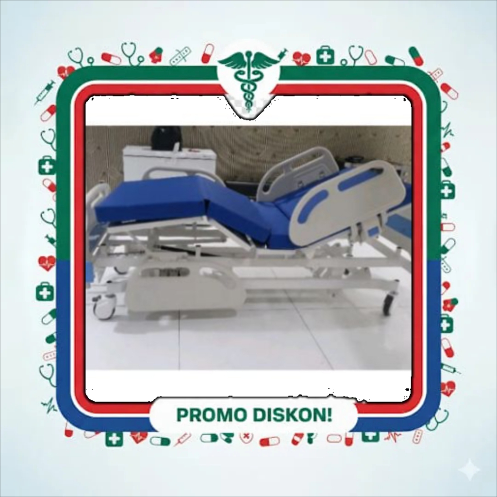 Bed Pasien Electric Kupu Kupu ABS / Kasur Pasien Elektrik Kupu kupu ABS untuk Rumah Sakit