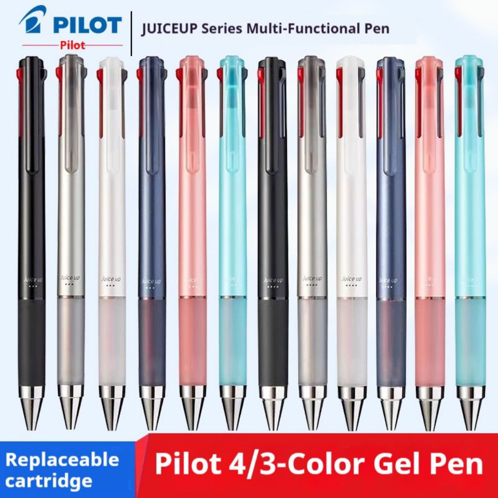 PILOT Juice Up Multi Pen 4 Warna 0.4mm LKJP-60S4 Gel Ink Pen Pulpen Tinta Gel