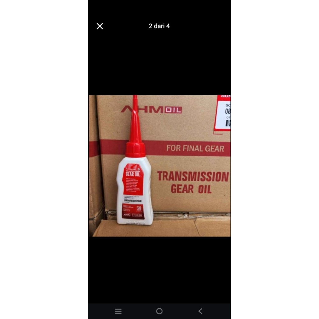 oli gardan ahm honda