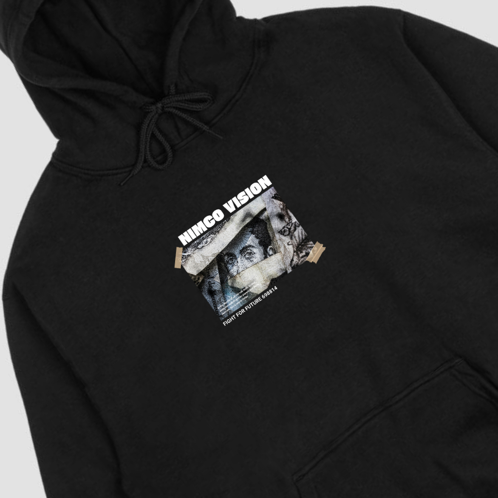 Hoodie Nimco Original 6988 S14 Black - Hoodie Pria Keren Hitam