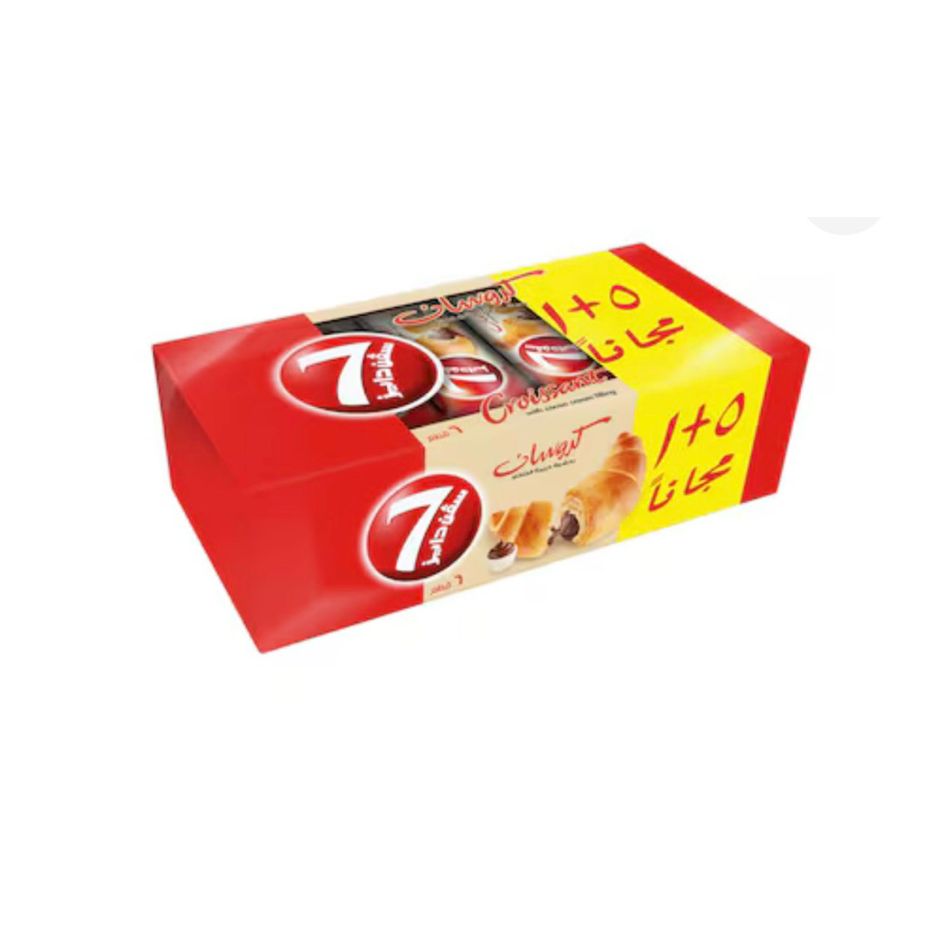 Roti Croissant 7 Days Coklat - Lembut, Gurih, Kaya Rasa