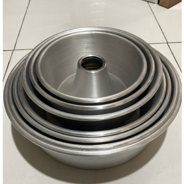 Loyang Tulban Ukuran 16/18/20/22/24/26/28 Cm Tinggi 9 Cm Bahan Alumunium Anti Lengket Anti Karat / L