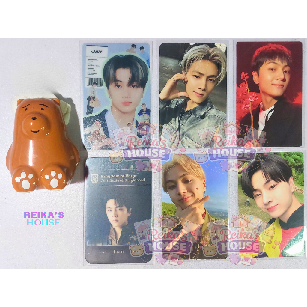 ENHYPEN OFFICIAL PHOTOCARD AAB JAY SG22 DAWN BDO DARK BLOOD ORANGE BLOOD VARGR GGU GGU JAY ENHYPEN