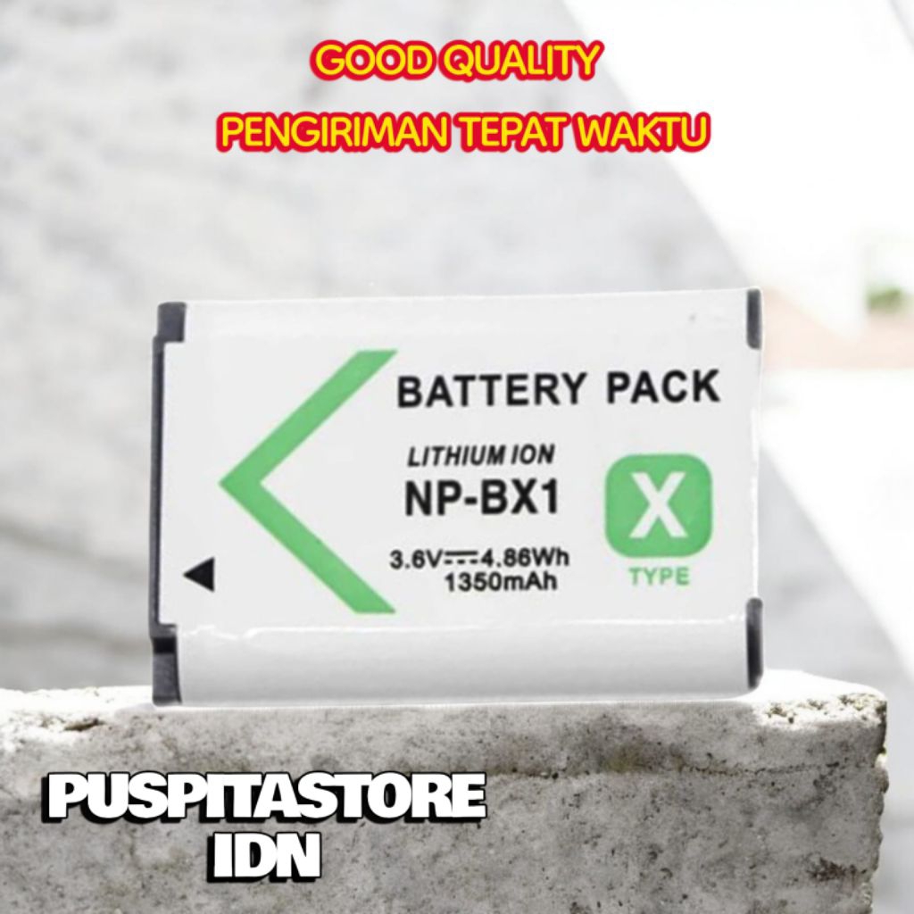 Baterai Kamera Sony Cybershot WX350 WX500 WX600 WX700 WX800 - Batre Battery 1350mAh