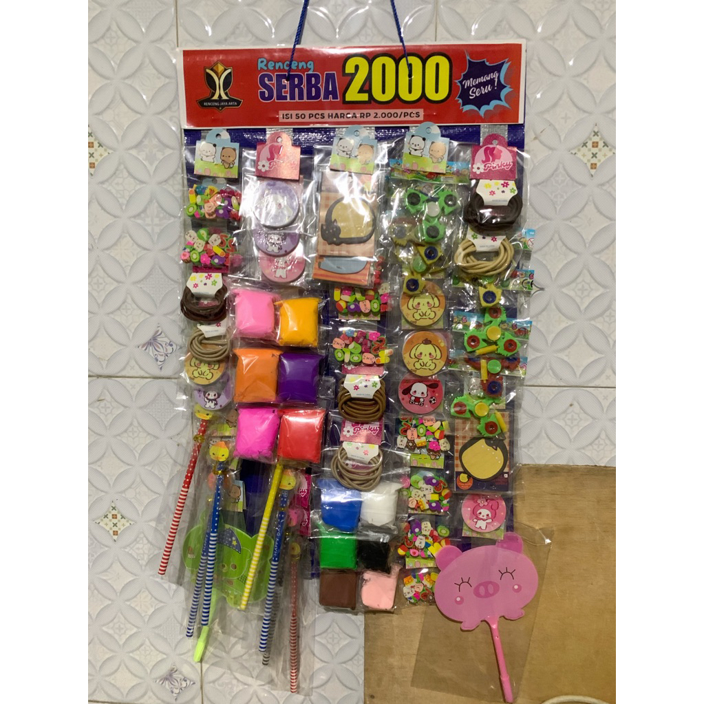 mainan renceng 2000 an premium