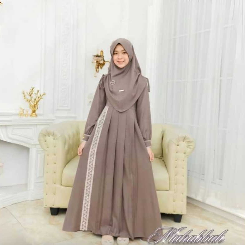 Gamis anak untuk usia 7~16 tahun Syari Bahiya maxy kids baju dress remaja tanggung terbaru